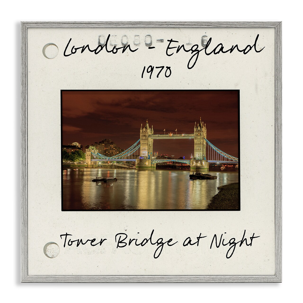 Stupell Industries London England Travel View Framed Giclee Design by Danita Delimont